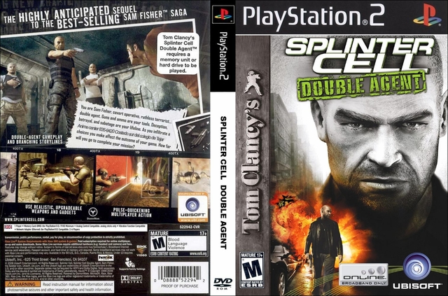 Splinter Cell Double Agent - PS2 - Mastra Games