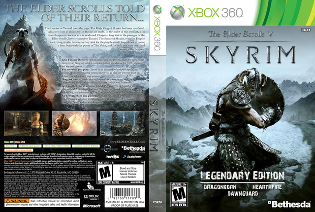 JOGO P/ XBOX 360 THE ELDER SCROLLS V SKYRIM, DCM INFO - Computadores e  Assistência Técnica