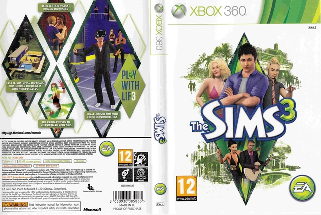 BH GAMES - A Mais Completa Loja de Games de Belo Horizonte - The Sims 3 -  Xbox 360