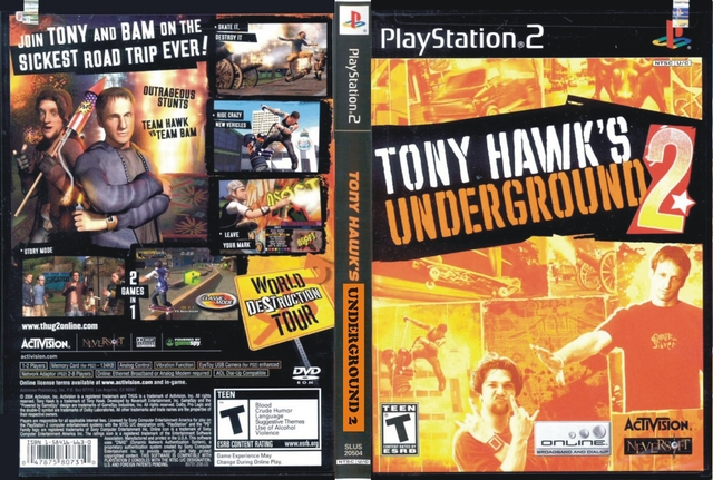 Tony hawk 2 ps2 discount
