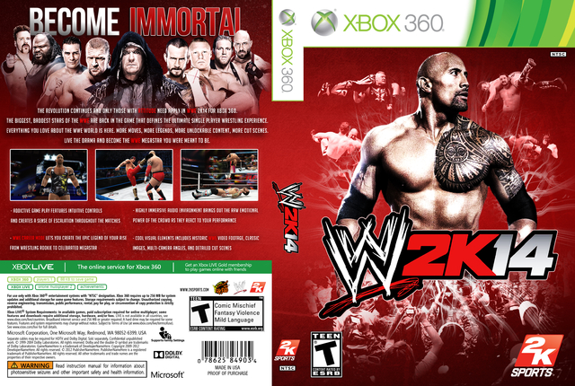 WWE 2K14, WWE 13: relembre os melhores jogos de luta livre para Xbox 360