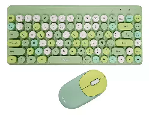 Teclado y mouse noga inalambrico discount
