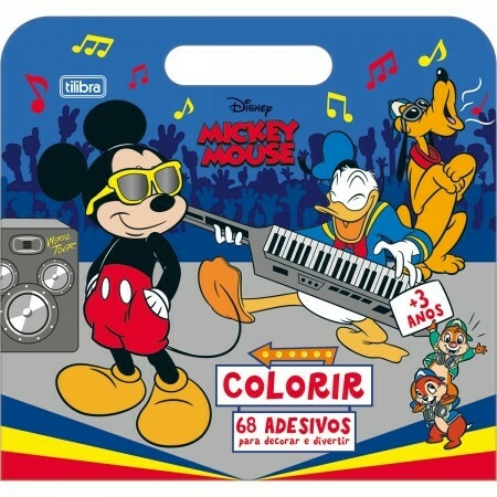 Álbum para Colorir Maleta Minnie 8 Folhas - Minnie - Escolar
