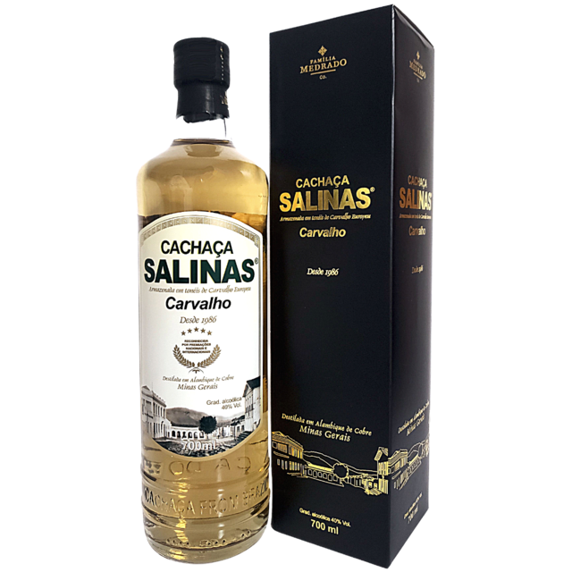 Cachaça Salinas Carvalho 700 ml - Comprar em Salinense