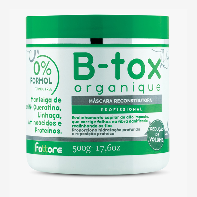 Be.tox Belle Cosmética Botox Capilar Sem Formol 1kg