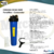 Filtro 1 etapa: Carcasa Big Blue 20 pulgadas conexión 1 pulgada + Membrana Carbón Granular c -026-027- - comprar online