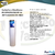 Filtro de agua Big Blue 5 etapas con lampara uv 55 wattios Conexión 1 pulgada PuriPlus c -516-05- - tienda online