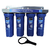Filtro de agua 10 pulgadas 4 Etapas, Conexión 1/2 PuriPlus azul c -513- - comprar online