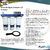 Filtro de agua 3 etapas conexión de media ½ PuriPlus carcasa 10 pulgadas Blanco c -512- - comprar online
