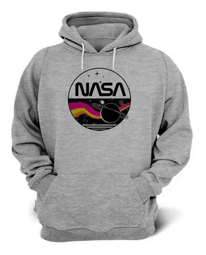 Buzo Canguro Nino O Adulto Nasa Agencia Espacial Vaporwave 47
