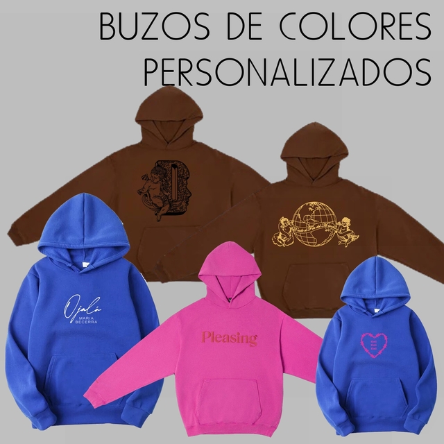 Buzo de todos colores hotsell