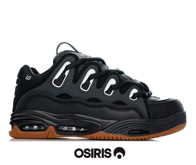 Zapatillas Osiris D3 2001 Black Gum Osiris Arg