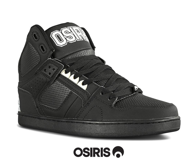 Zapatillas Osiris Nyc 83 Vulc. Black White - Osiris Arg