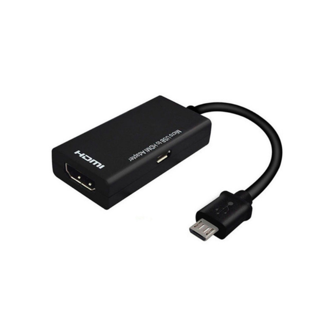 Entrada micro usb a hdmi hotsell
