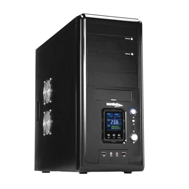 GABINETE SENTEY DS1 4234 LCD FUENTE 600W