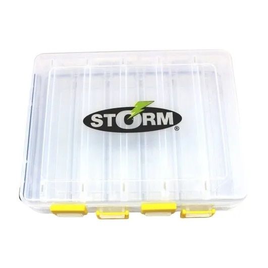 Caja de pesca Storm Modelo 16STORGDMV 2 Caras 20.5 x 17 x 4.8 Cm