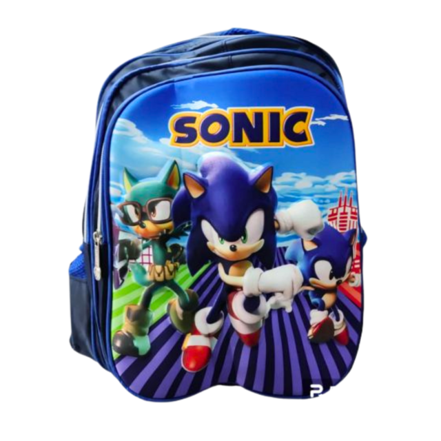 MOCHILA ESPALDA SONIC 16 CON RELIEVE Ideal Primaria Colonia Compart