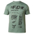 Remera FOX MANAGING SS BASIC TEE verde