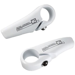 BAR END GIANT ERGÔNOMICO 82MM BRANCO