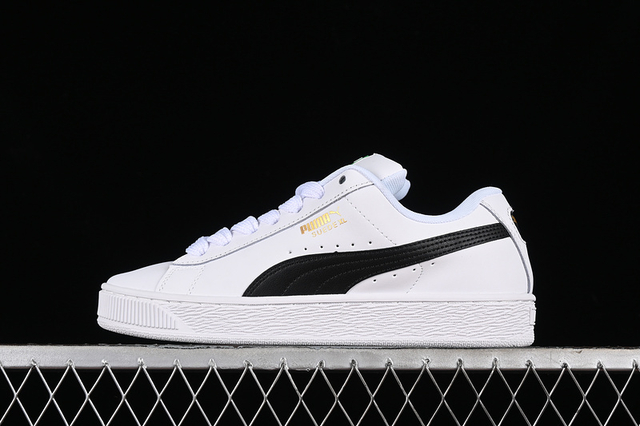 PUMA Suede XL White Black