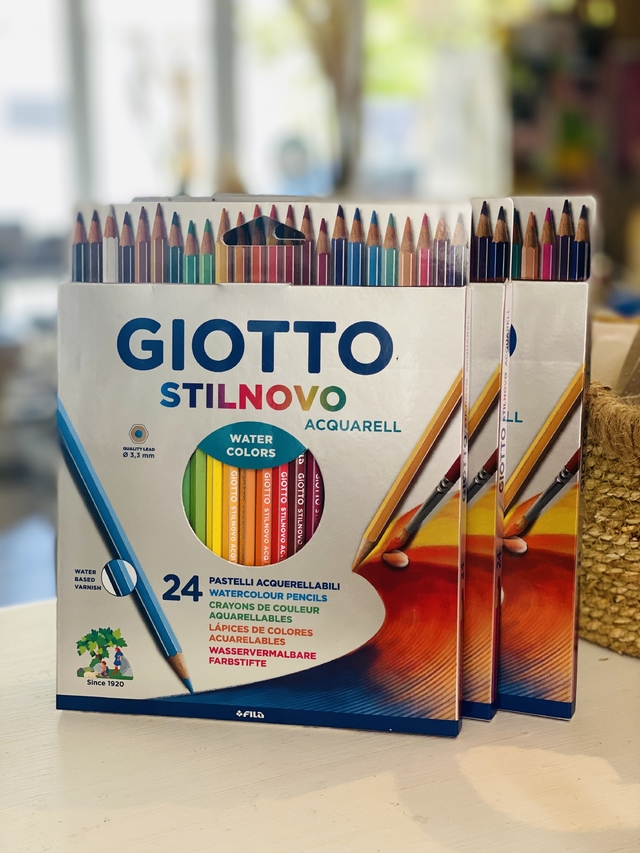 Lapices Acuarelables Giotto Stilnovo X 24 Colores