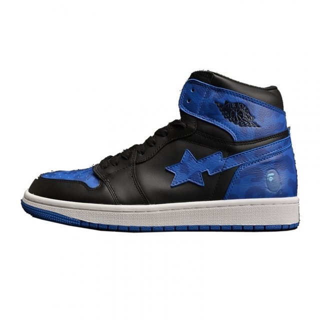 Jordan 1 x bape online