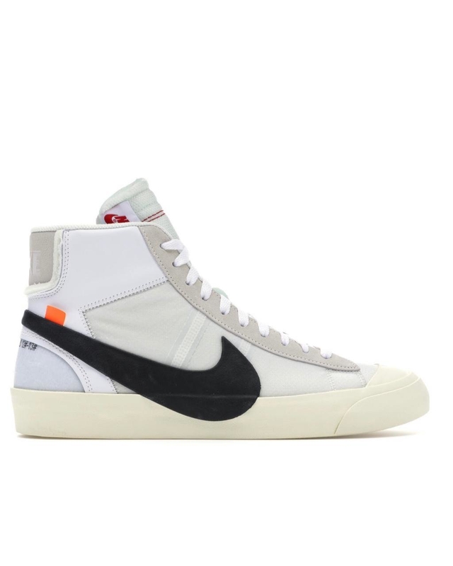 Nike off white blazer mid black sales