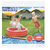 BESTWAY PISCINA INFLABLE 3 ANILLOS 51024 102X25 CM ROJO en internet