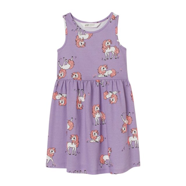 Vestido unicornio h&m outlet