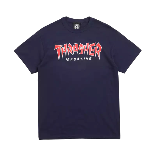 Thrasher store camiseta azul