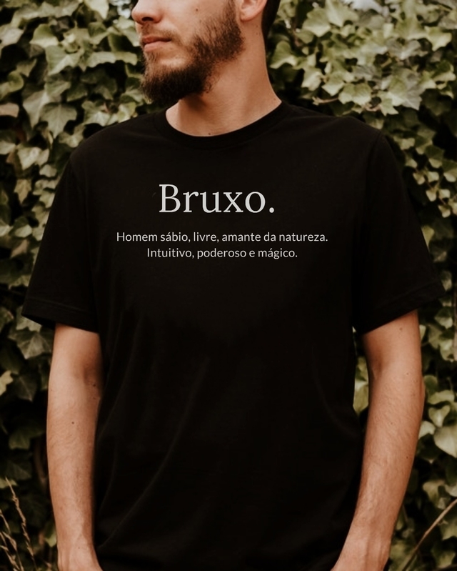 Camiseta Bruxo  MercadoLivre 📦