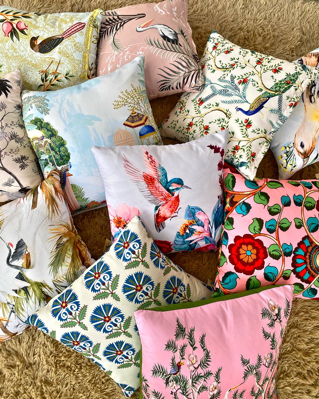 Almohadones estampados personalizados hotsell