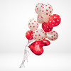 ramo de globos con helio