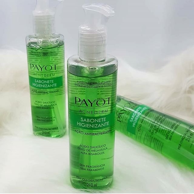 Sabonete Líquido Facial Higienizante Payot - Acnederm - 210ml