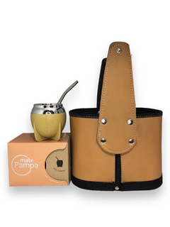 Set Canasta Matera Agarre Firme con Mate Pampa y Bombilla - tienda online