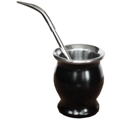 Mate de Acero inoxidable térmico esmaltado con bombilla pico de loro - tienda online