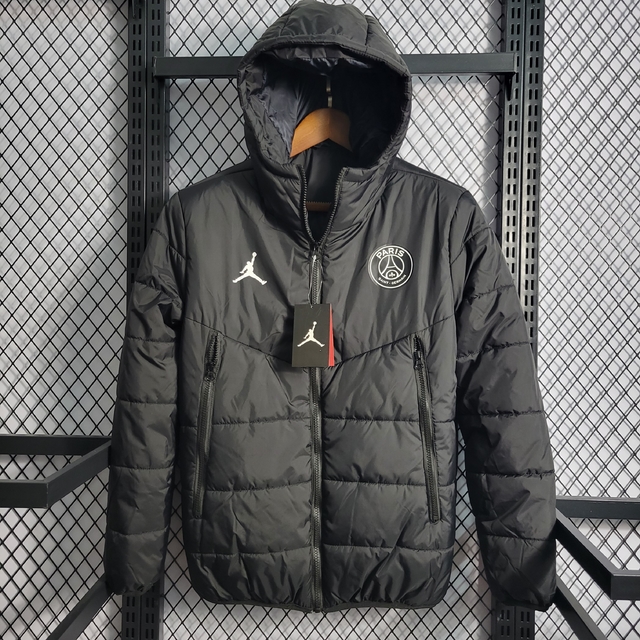 JAQUETA PSG BLACK 22 23 Meio de Campo Store