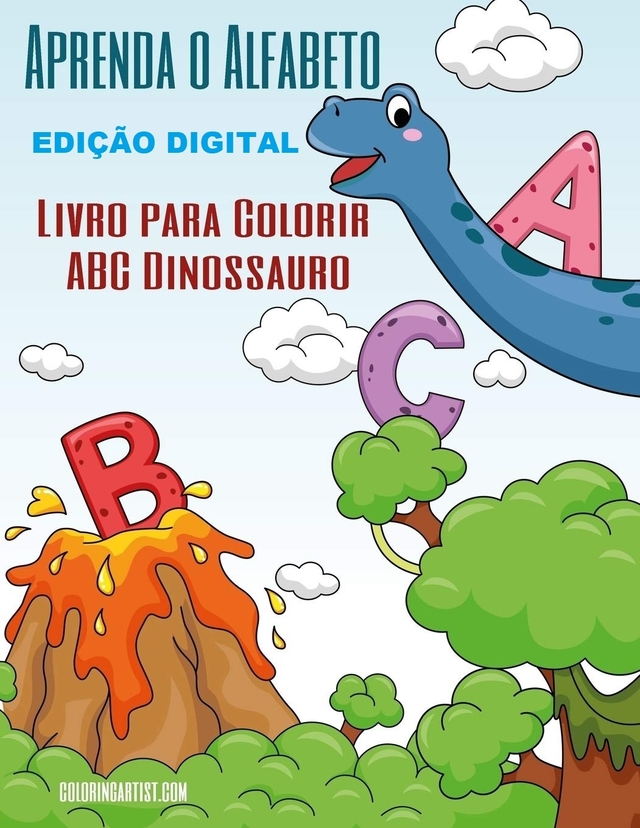 Livro Dinossauros Com Modelo para Montar Livro Educativo Infantil