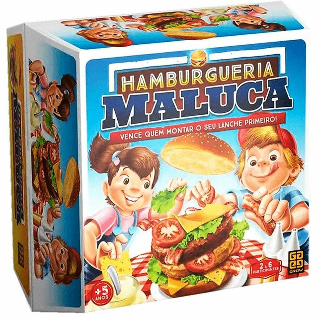 Jogo Hamburgueria Maluca da Grow na Patrulha Presentes