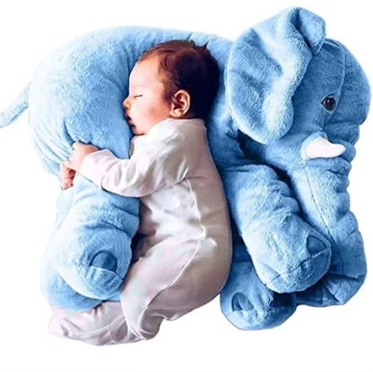 Peluche Elefante Almohada Bebe Gigante 60cm