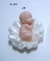 Molde de Silicone - Bebê na Concha Lado Esquerdo 5cm