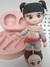 Imagem do Molde de Silicone - Kit Boneca Fofa 12cm