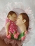 Molde de Silicone - Mamãe e Bebê 7x9,5cm - Biscuit da Lu