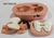 Molde de Silicone - Kit Bebê Bumbum 8cm + Asa de Anjo 4cm