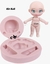 Molde de Silicone - Kit Boneca Kell 10cm + Olhos Resinados 382P na internet