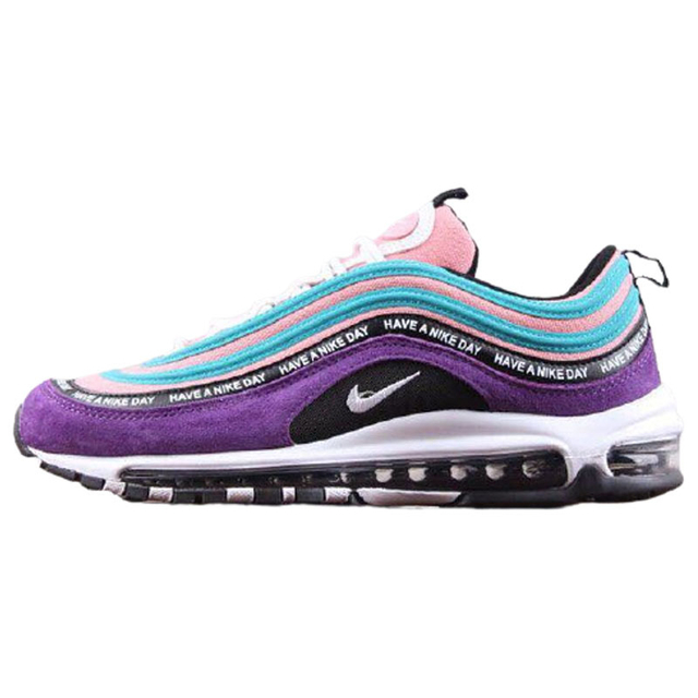 Air max 97 hot sale branco e roxo