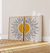 Conjunto Quadro Decorativo com Vidro The Sun 2 Telas 60x40 Minimalista Fine Art na internet