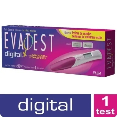 Evatest Test Embarazo Digital Farmacias La Sante