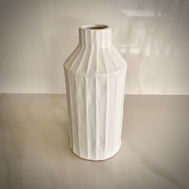 Vaso em Cerâmica Branco - Comprar em Casa Boho