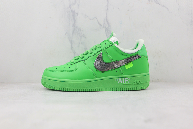 Neon green hot sale nike af1